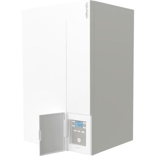 Chaudiere ATLANTIC murale gaz a condensation NAEMA 2 DUO 25 kW chauffage + ECS accumulee 16 l-min cheminee-ventouse Ref. 021247