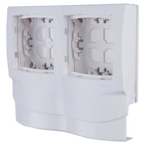 Cadre pour appareil Saillie - 2 postes - Pour moulure 16 mm - DLPlus - Legrand