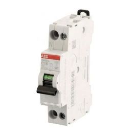 ABB 470233 - Disjoncteur 6A 1P+N 230v 4.5ka Courbe C - à vis - SN201L