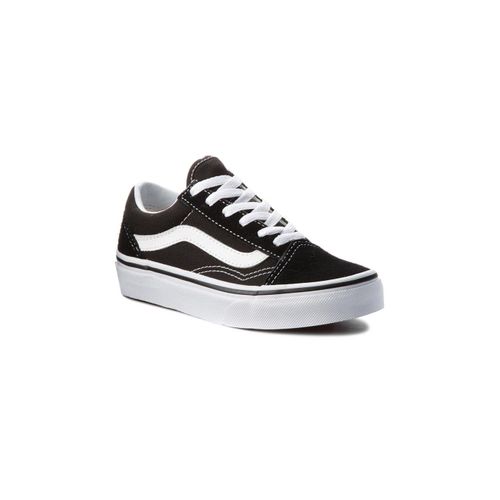 Vans - Chaussures Basses À Lacet Pour Enfant Old Skool - Noir - 27