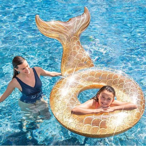 Bouée Queue De Sirène Brillante Intex