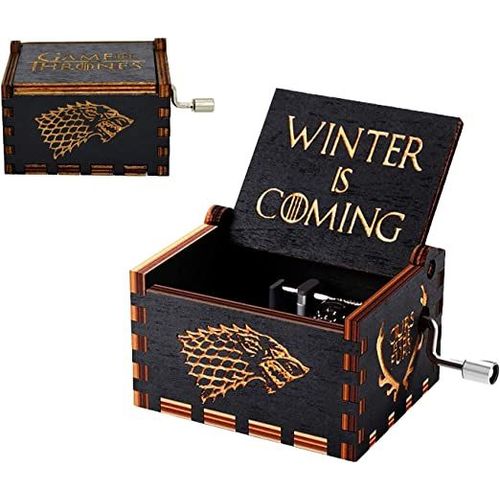 Pure Main Classique Game Of Thrones Boîte À Musique Main Boîte À Musique En Bois Creative Wood Craft Meilleurs Cadeaux Valentin Cadeau