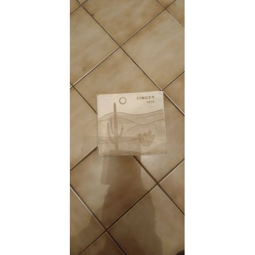 Notice Machine A Coudre Singer Modele 1475