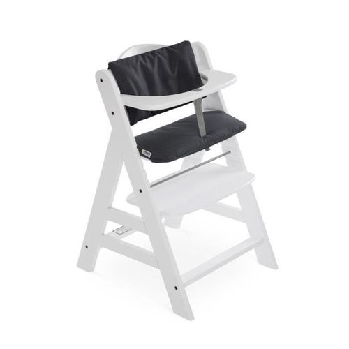 Hauck Chaise Haute Deluxe - Melange Charcoal