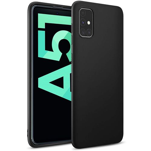 Coque Samsung Galaxy A51 Souple Noire Flexible En Gel Tpu Silicone Antichoc Nouvel Galaxy A51 2019 / 2020 - Accessoires Pochette Case Noir