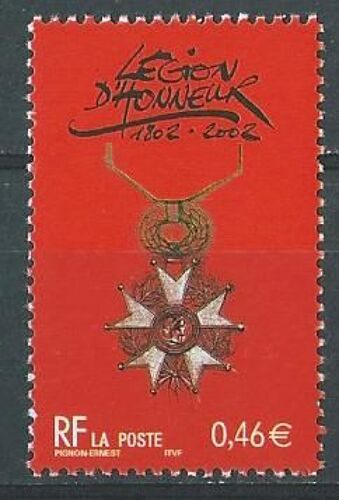 Bicentenaire De La Légion D'honneur. Croix. 2002 Neuf** N° 3490