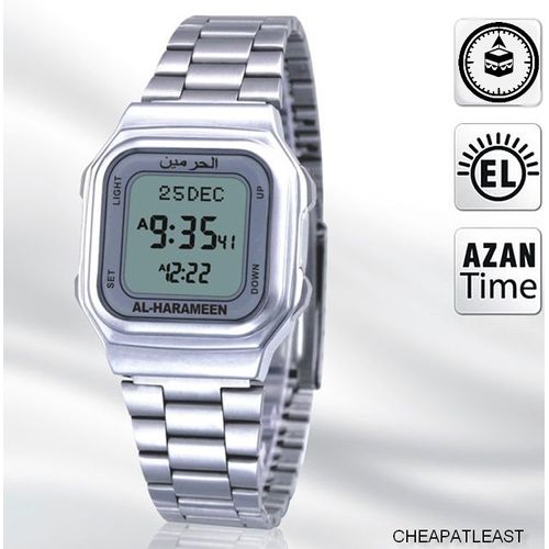 Montre Multifonction Islamique Azan, Qibla, Al-Harameen, Hijri, Etc...