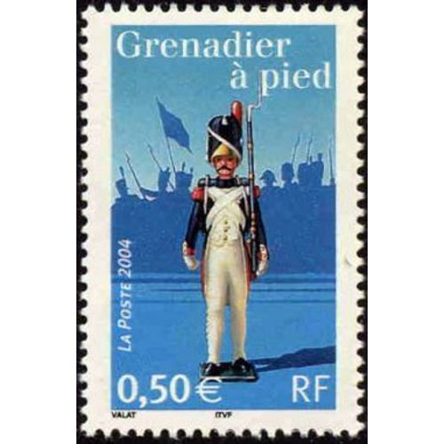 Timbre France 2004 Oblitéré Grenadier À Pied 0.50 Yt3684