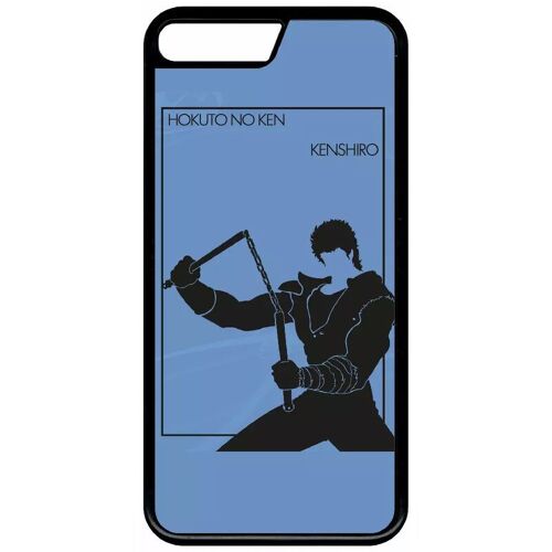 Coque pour iphone 7+ - hokuto no ken kenshiro - noir