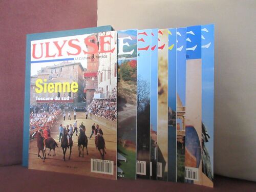 Ulysse - Revue Du Voyage Culturel - Lot 31 À 39 Avec Reliure
