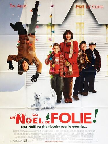 Un Noël De Folie (Christmas With The Kranks) - Véritable Affiche De Cinéma Pliée - Format 120x160 Cm - De Joe Roth Avec Tim Allen, Jamie Lee Curtis, Dan Aykroyd - 2004