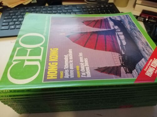 Geo 1987 N° 95 À 106