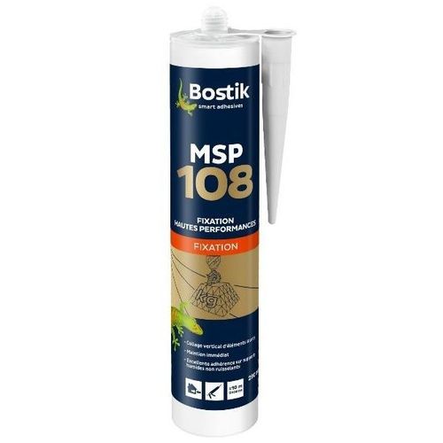 Cartouche Bostik Mastic MSP108 Blanc 290 ml - 30133127