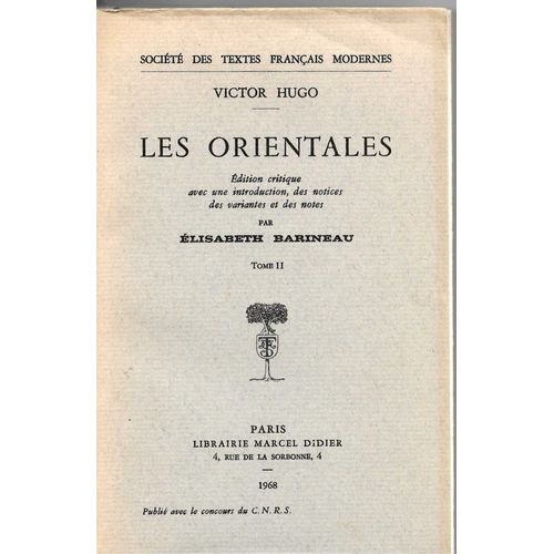 Les Orientales (Tome 2)