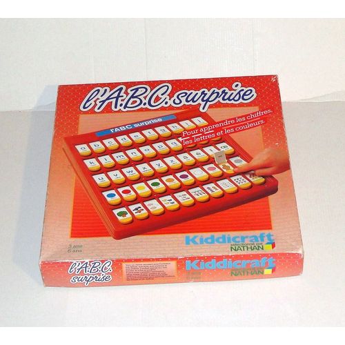 L'a B C Surprise Jouet Educatif Clavier Kidicraft Pour Apprendre Les Chiffres Les Lettres Les Couleurs