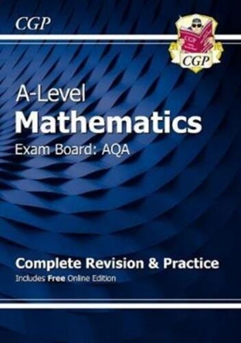 A-Level Maths Aqa Complete Revision & Practice (With Online Edition & Video Solutions)
