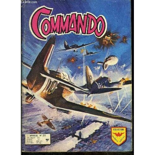 Commando - Mensuel N°215 - La Sauterelle De Fer Blanc