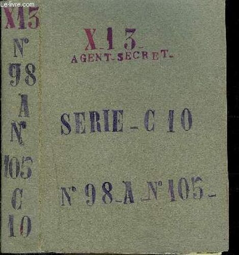 X-13 Agent Secret - Bimensuel N°98 À 105
