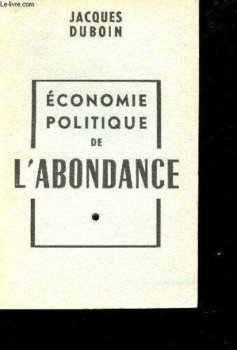 En Route Vers L Abondance.