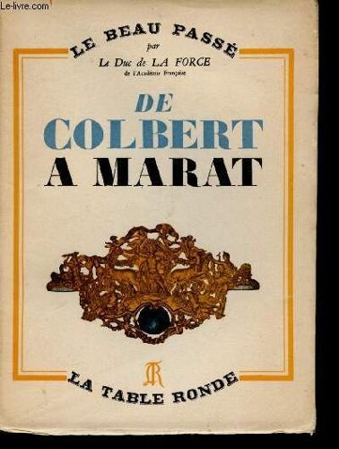 De Colbert À Marat.
