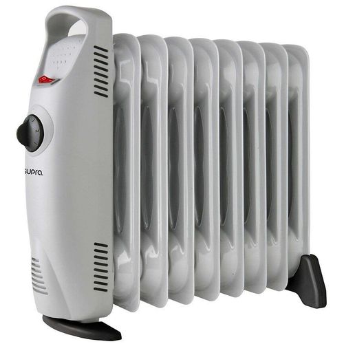Supra OLIA - Radiateur à huile - pose au sol - 1000 Watt - gris