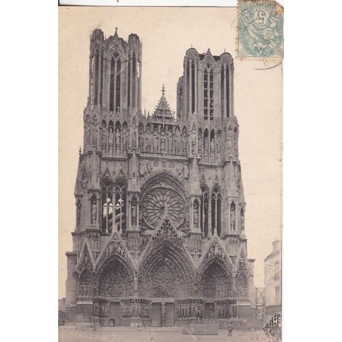 Carte Postale Ancienne /Reims,La Cathedrale