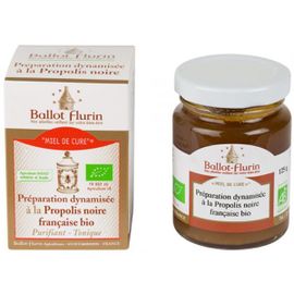 Préparation Dynamisée À La Propolis Noire Française Bio - Défenses Naturelles 125g - Ballot-Flurin 