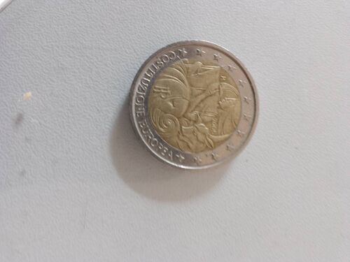 Pièce 2€ Costituzione Europe 2005 Bon État
