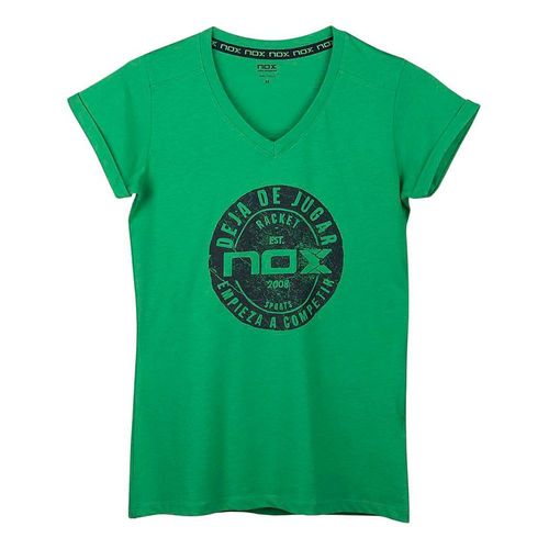 Vetements: T-Shirt Nox Basic Verte Femme-Taille-M