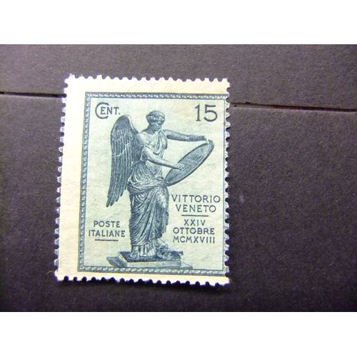 L 122 Italia Italie 1921 / Iii Aniversario De La Victoria De Victtorio Veneto / Yvert 115 Fu