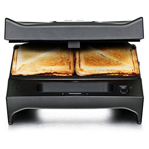 Rommelsbacher SWG 700 - Grille-pain/gril -électrique - noir/inox