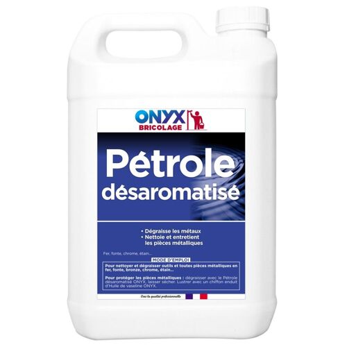 Pétrole Désaromatisé ONYX Dégraissant et Nettoyant 5L