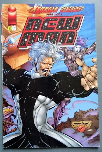 New Man N°1 January 1996 Rob Liefeld Eric Stephenson Eldon Asp Image Comics