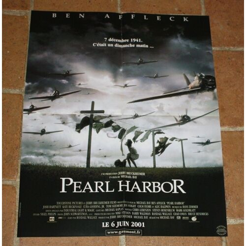 Poster Affiche Magazine Revue Cinema Pearl Harbor 57x46cm