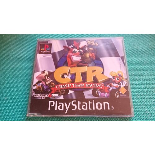 Crash Bandicoot Team Racing Ctr Ps1 Playstation 1 Promo Press Presse
