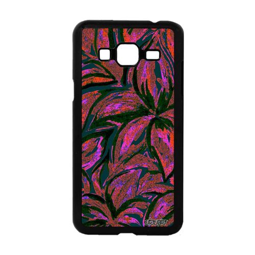 Coque silicone fleurs de protection J3 2015 rose texture bouquet motif design 4G peinture nature floral coloré bumper Samsung galaxy