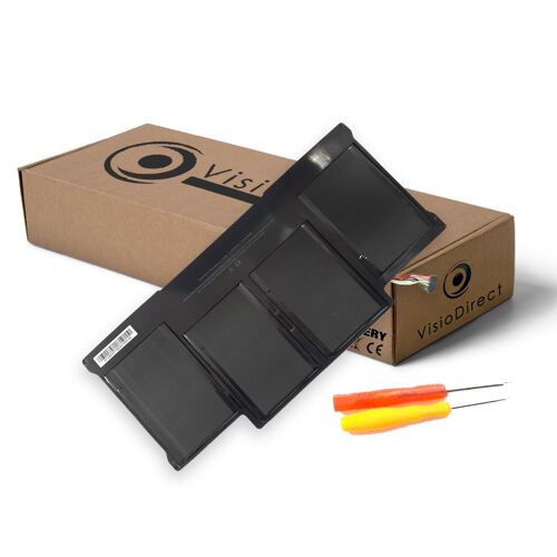 Batterie type A1496 020-8142-A pour MacBook Air 13" A1466 2013 2014 2015 2017 7.6V 5200mAh -VISIODIRECT-