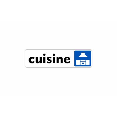 Autocollant Sticker Adhesif Signalisation Plaque Porte Panneau Cuisine
