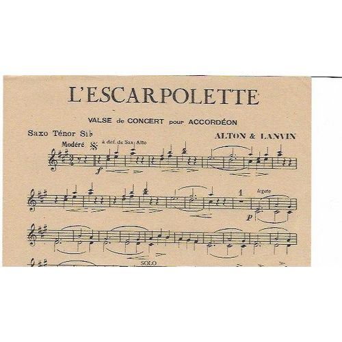 L'escarpolette - Parfums