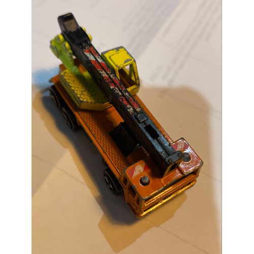 Majorette camion grue 
