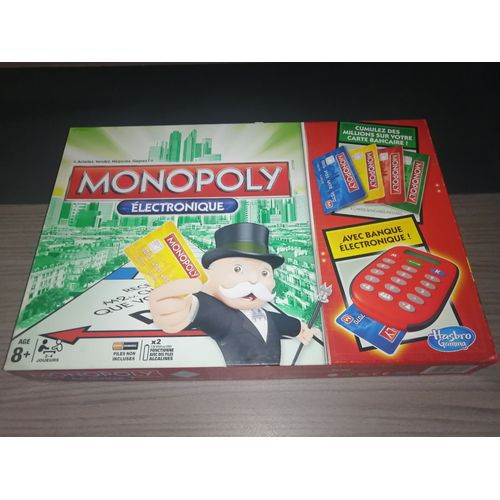 Monopoly Electronique - 4 Joueurs - Hasbro