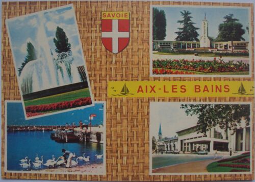 France.. Aix-Les-Bains (73 Savoie) . 4 Vues Et Écusson