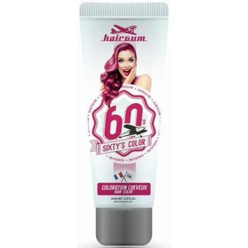 Crème Colorante Sixty's Color - Aubergine Hairgum 60ml 