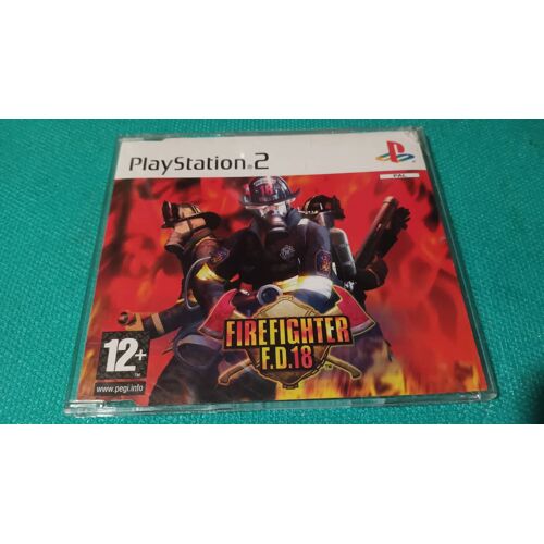 Firefighter F.D.18 Fd 18 Ps2 Playstation 2 Promo Press Presse