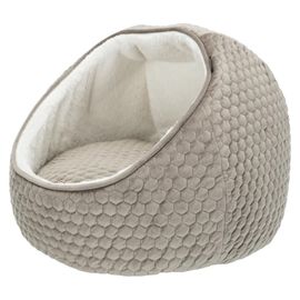 Trixie Abri Douillet Livia Pour Chien Chat 55x45cm Taupe Et Creme
