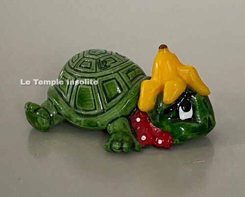 Figurine Kinder - Les Tiny Tortues : Tortue Bananas