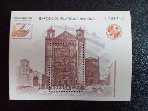 Timbre Espagne Yt Bf 57 Exfilna ´92. Valladolid 1992 ( 040104 )