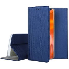 Housse Pour Samsung Galaxy S23 Plus 5g - Etui Coque Pochette Portefeuille + Film Ecran - Bleu Magnet