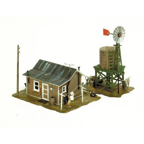 Life-Like Trains Ho Scale Building Kits - Western Homestead
