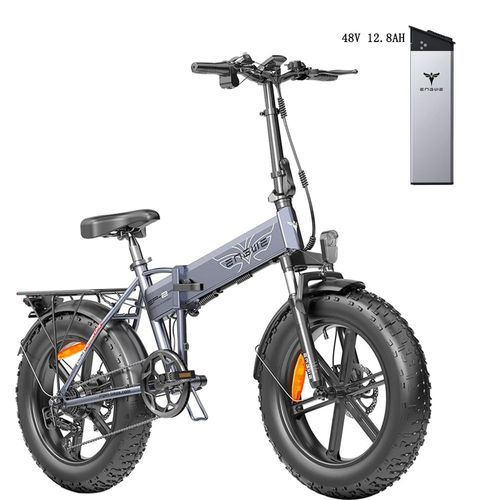 Engwe Ep-2 Pro Vélo Électrique Pliant Version 2022 Gris + Batterie D'origine 12.8ah
